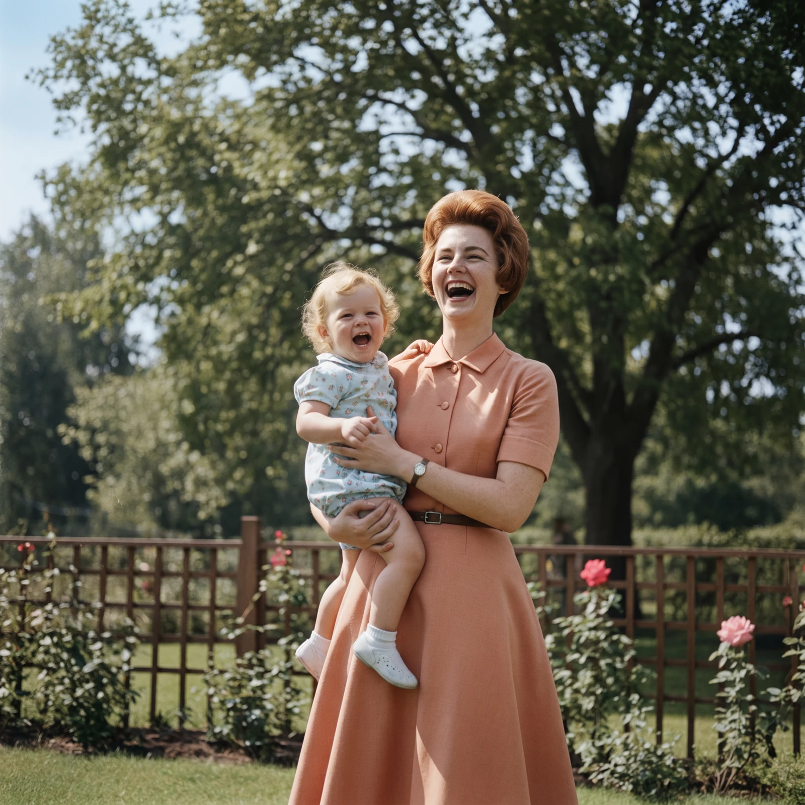 A black and white photo brought to life in natural colour